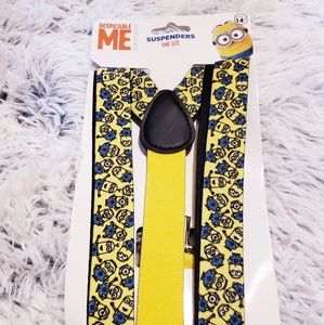 NWT Minions supenders